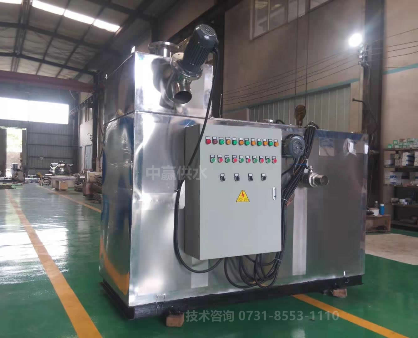 長沙隔油提升一體化設備終于迎來智能化數字化時代！