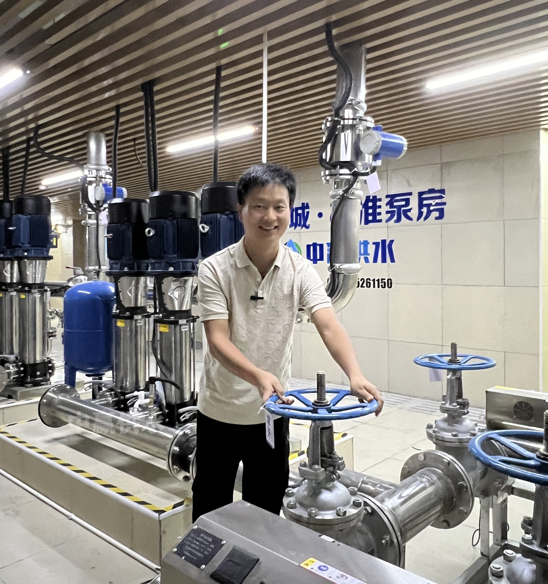 智能變頻恒壓供水設備